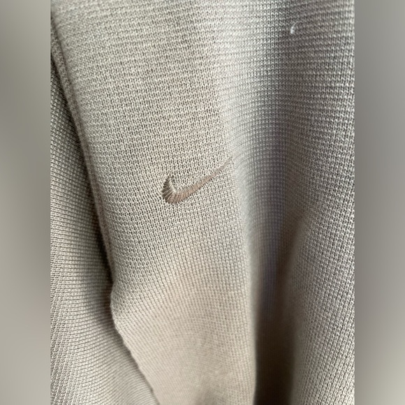 NWOT Nike Every Stitch Considered Khaki dress cotton/silk - Picture 8 of 13
